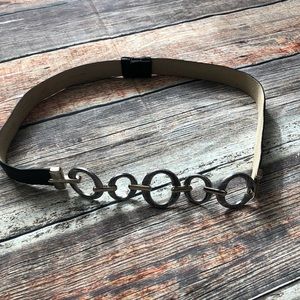 Donated - Chico’s belt, silvertone hardware, sz S/M